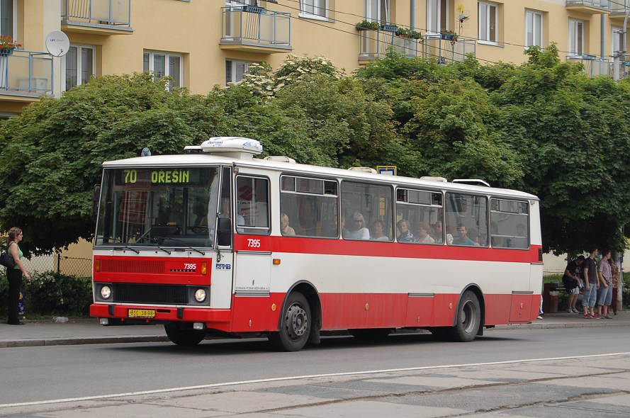 Karosa B 732, ev. . 7395, Brno 4.6.2008