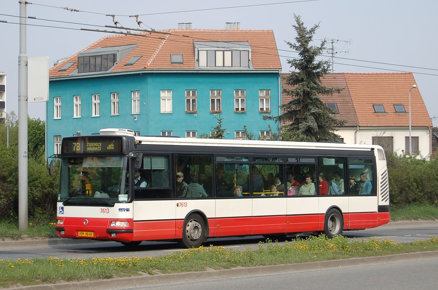 Karosa Irisbus City bus, ev. . 7613, Brno 26.4.2008