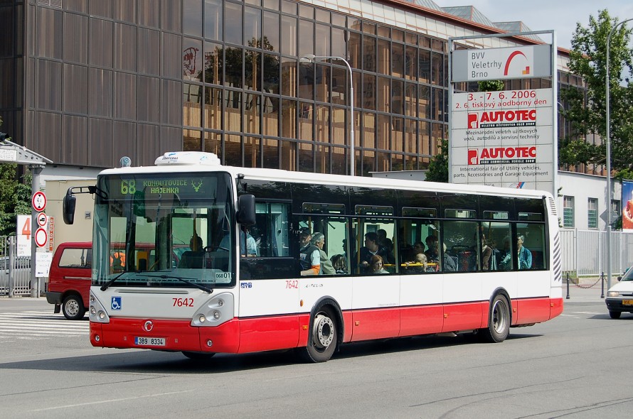 Irisbus Iveco Citelis, ev. . 7642, Brno 6.6.2006