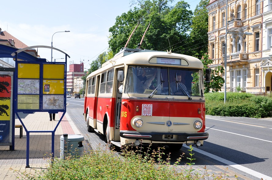 Teplice, koda 9TrHT28, ev. . 105, 19.5.2012