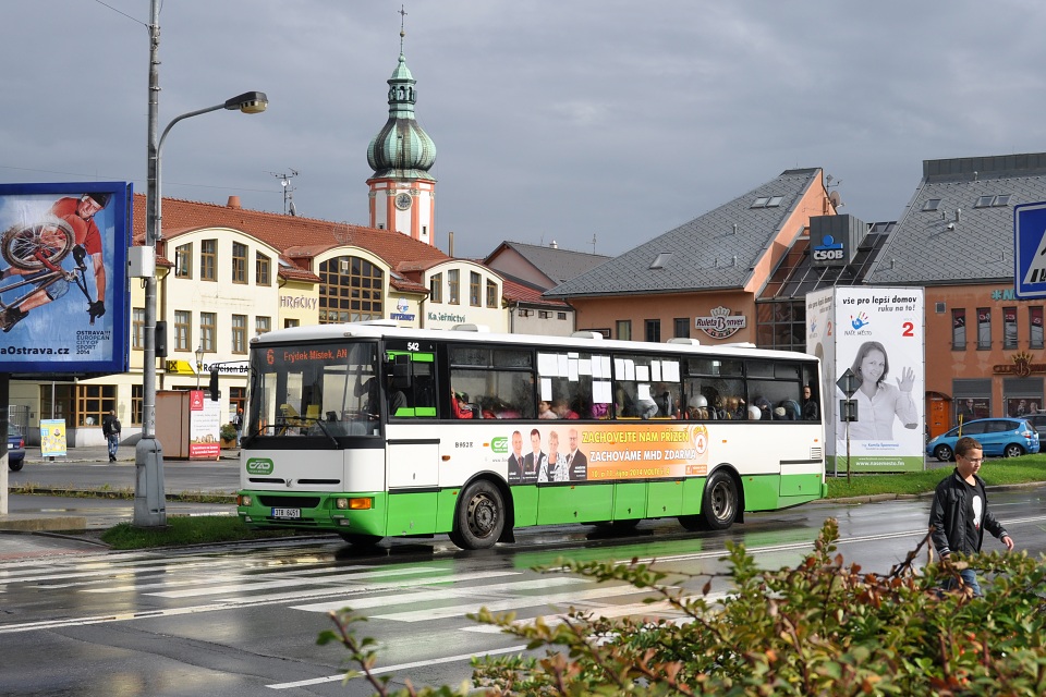 Karosa B 952 E.1718, ev. . 542, 22.9.2014