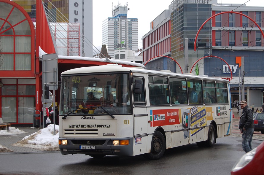 Karosa B 932 E, SAD Jablonec n. N., 27.2.2009