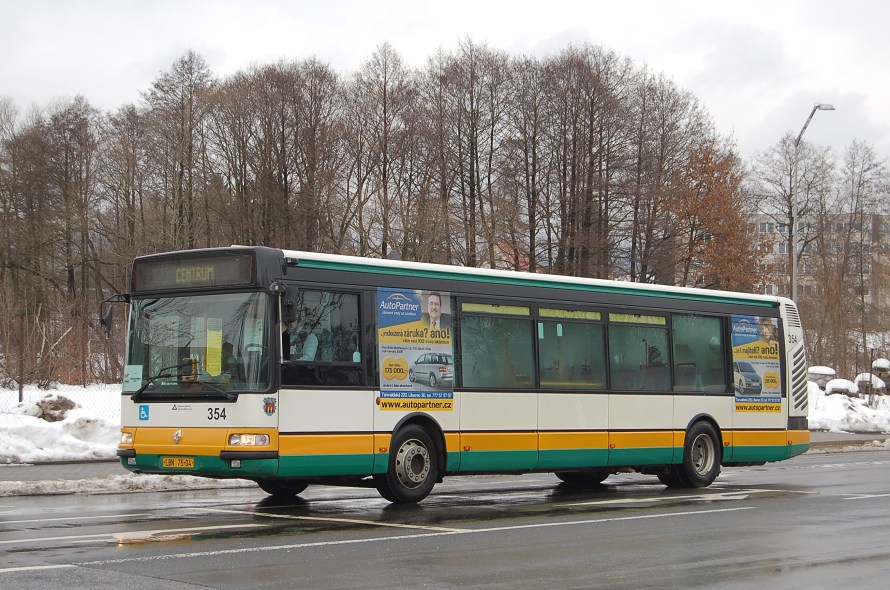 Karosa Renault City Bus, ev. . 354, 27.2.2009