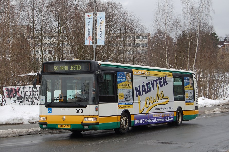 Karosa Renault City Bus, ev. . 360, 27.2.2009