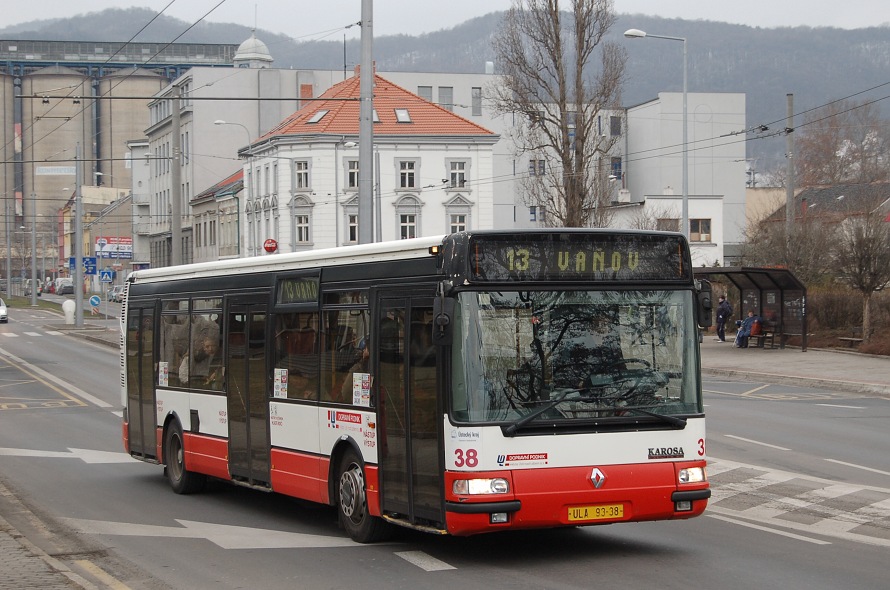 Karosa Renault City Bus, ev. č. 38, 30.1.2009