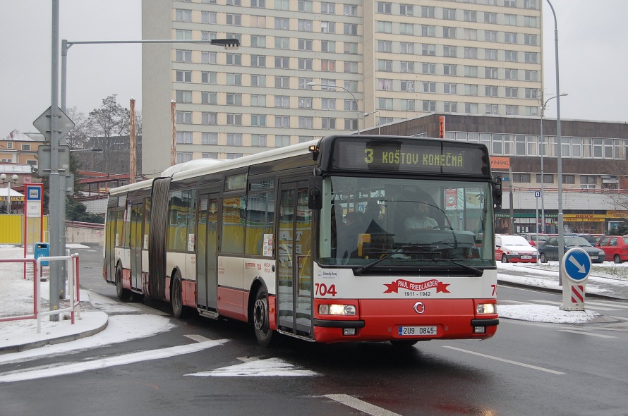 Karosa Irisbus City Bus 18M, ev. č. 704, 2.1.2009