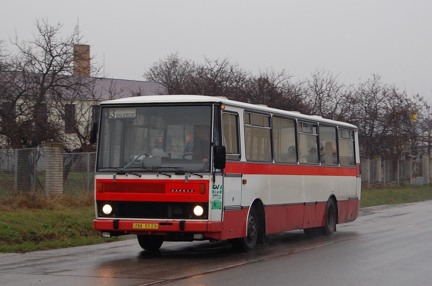 Karosa B 732.1654, ZNA 01-23, 8.12.2009