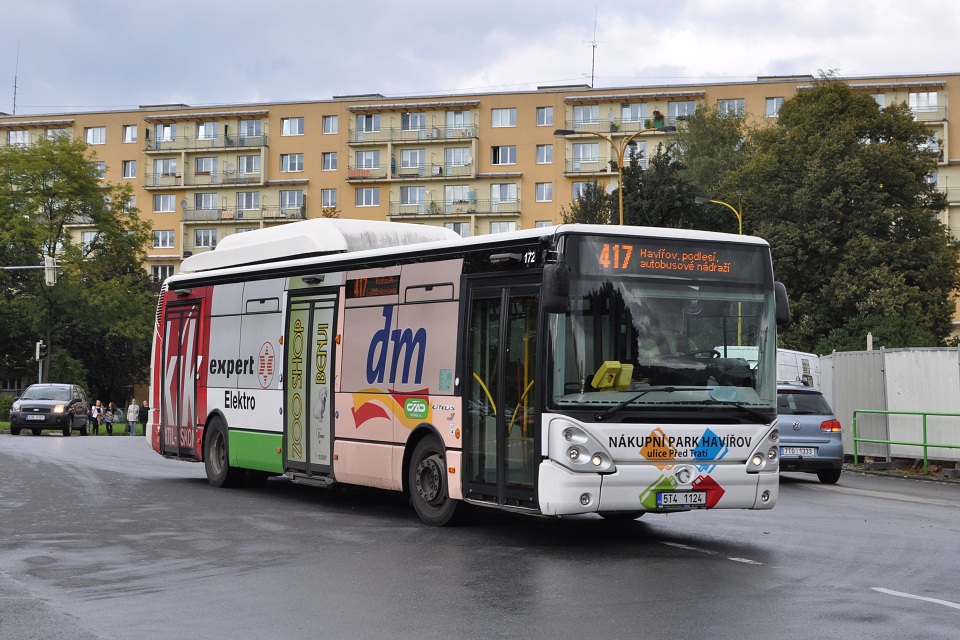 Iveco Irisbus Citelis 12M CNG, SAD Havov, ev. . 172, 23.9.2014