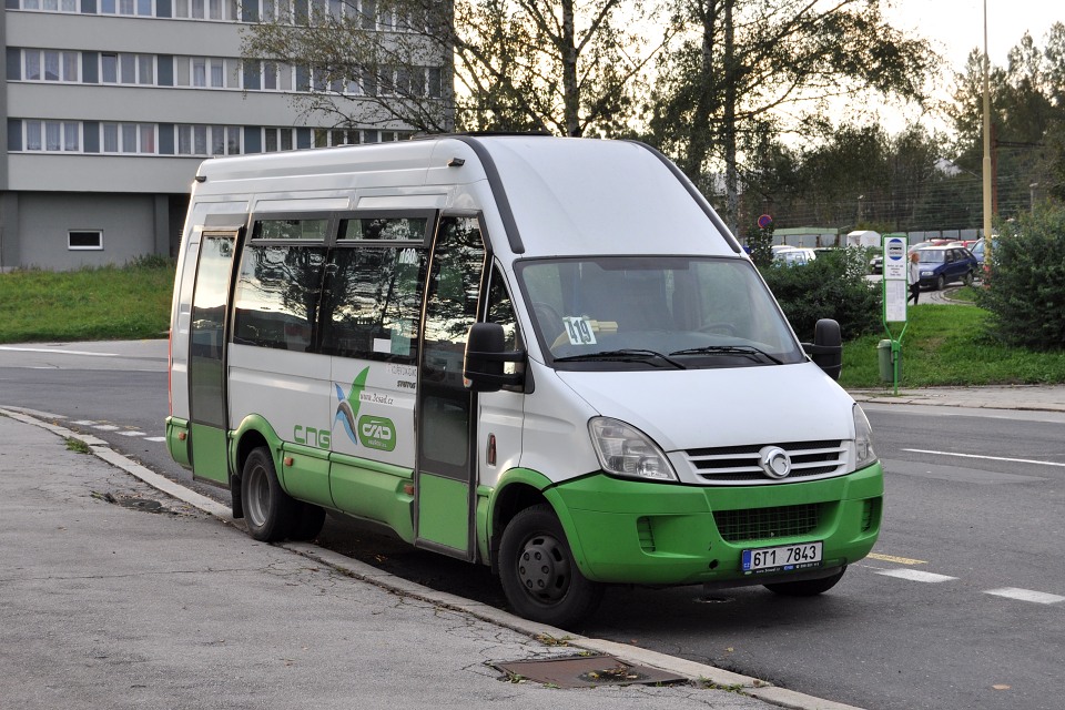 Iveco Daily Stratos CNG, SAD Havov, ev. . 180, 23.9.2014