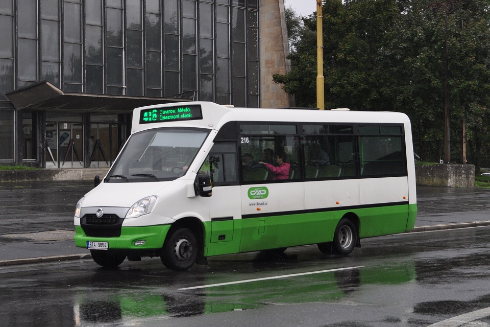 Iveco Daily Stratos LE 37 CNG, SAD Havov, ev. . 216, 23.9.2014