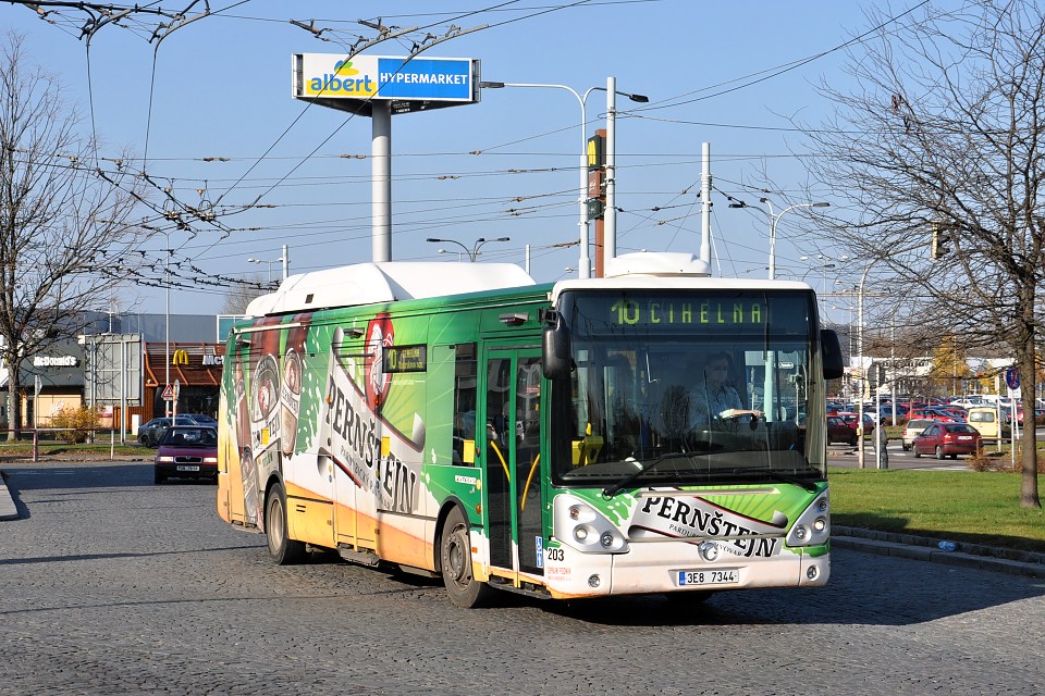 Iveco Citelis 12M CNG, ev. . 203, 13.11.2012