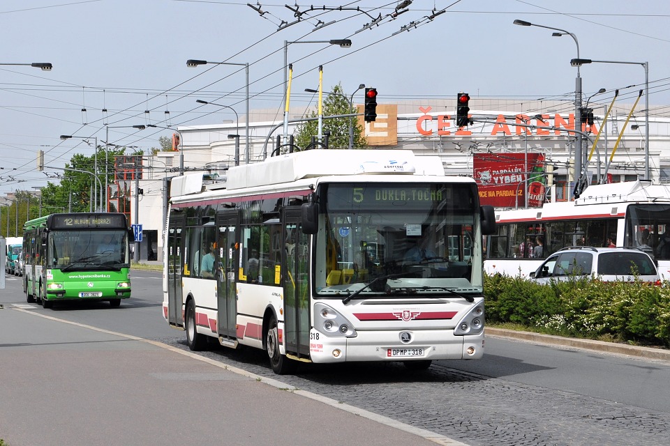 koda 24Tr Irisbus, ev. . 318, 6.5.2014