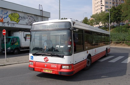 Karosa Renault City Bus, ev. č. 3004, 12.9.2008