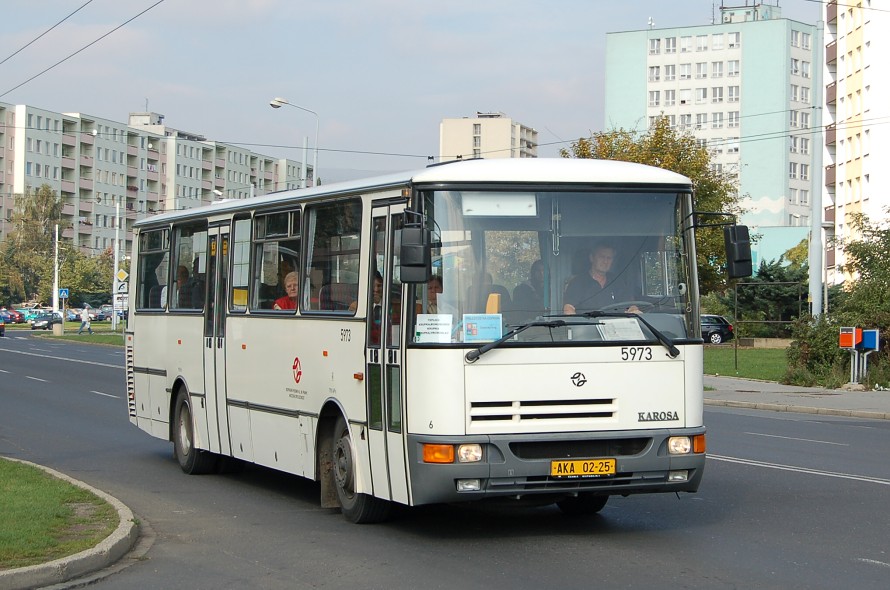 Karosa C 934 E, ev. . 5973, Teplice 11.10.2006