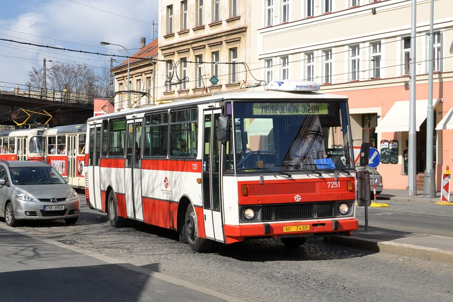 Karosa B 731.1659 ev. . 7251, 15.4.2013