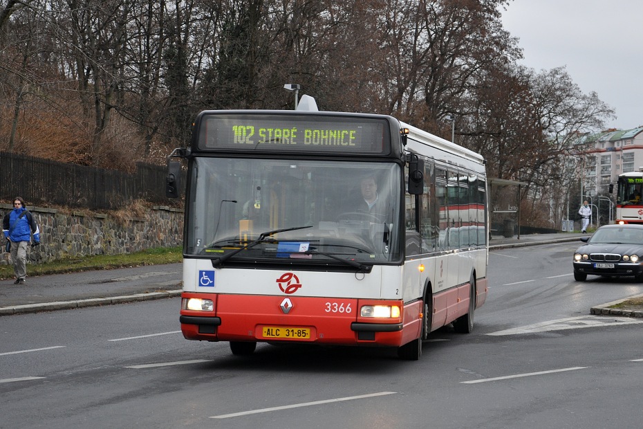 Karosa Renault City Bus, ev. . 3366, 9.1.2012
