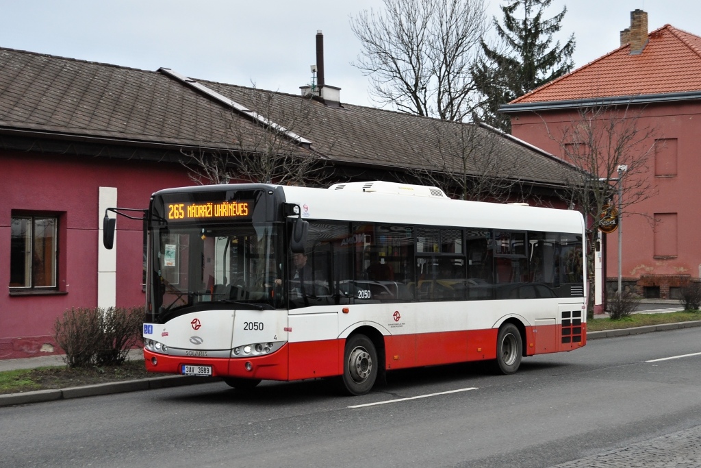 Solaris Urbino 8,9 LE ev. . 2050, DP Praha, 18.1.2015