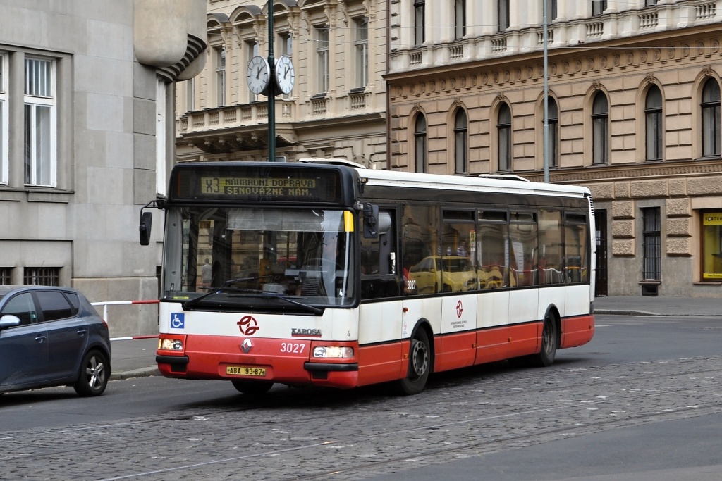 Karosa Renault City Bus ev. . 3027, DP Praha, 15.8.2015