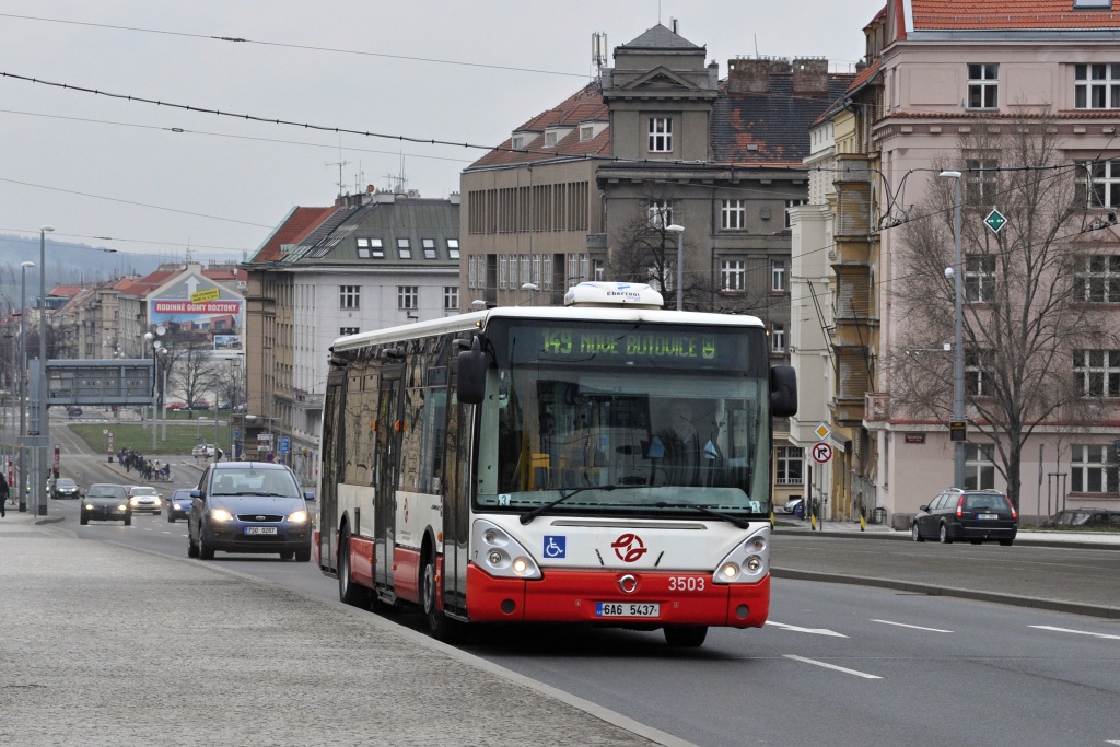 Karosa Irisbus Citelis ev. . 3503, DP Praha, 13.2.2016