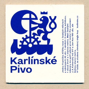 Pivn tcek, Karlnsk pivo