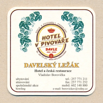 Davle, Hotel V Pivovae