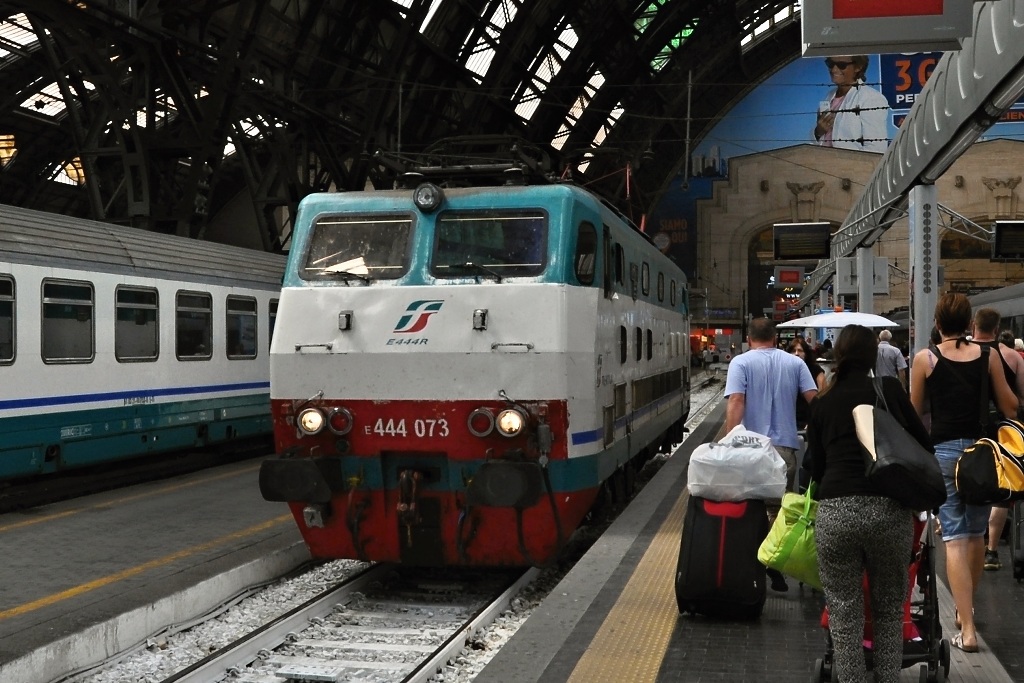E 444.073, Milano Centrale 26.7.2015