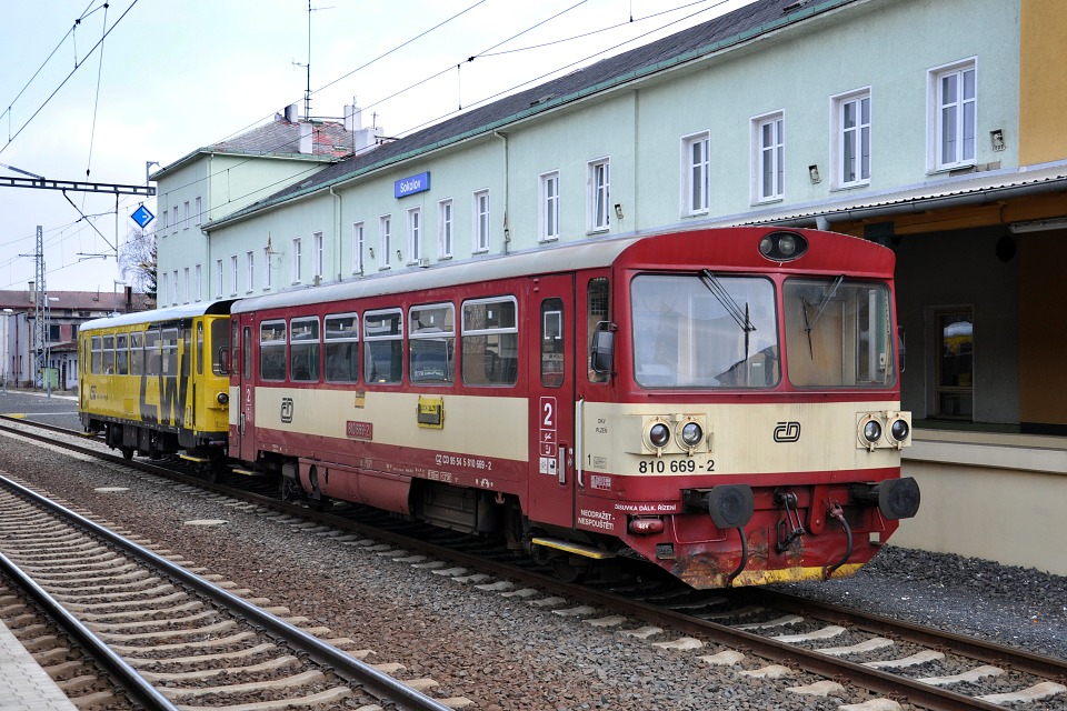 GW Train Regio 810.669, Sokolov 4.4.2013