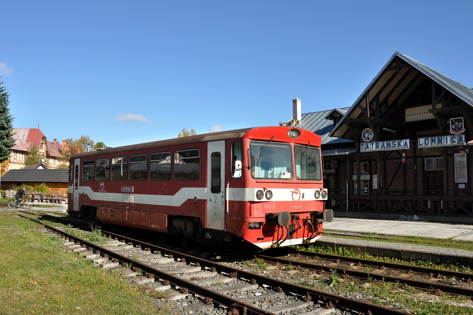 ZSSK 812.031, Tatransk Lomnica, 17.10.2012