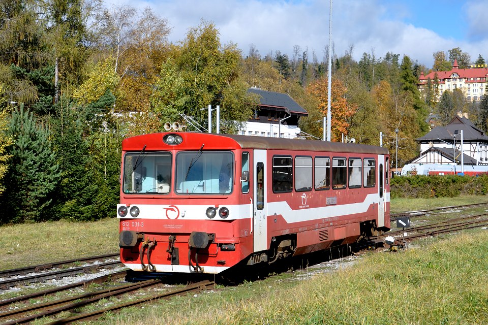 ZSSK 812.031, Tatransk Lomnica, 17.10.2012