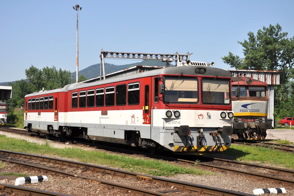 ZSSK 913/813.017, ilina 18.6.2013